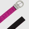 CEINTURE RÉVERSIBLE EN SANGLE CEINTURE RÉVERSIBLE EN SANGLE