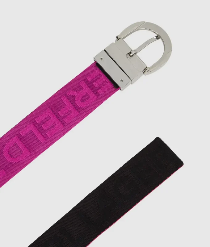 CEINTURE RÉVERSIBLE EN SANGLE CEINTURE RÉVERSIBLE EN SANGLE
