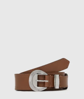 Ceinture western à boucle ronde