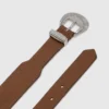 Ceinture western à boucle ronde