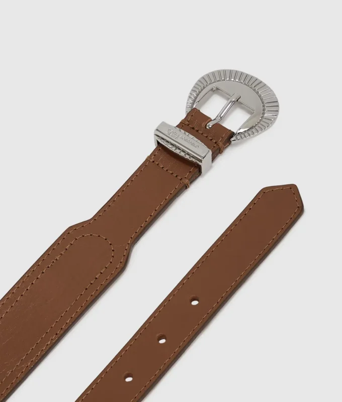Ceinture western à boucle ronde