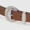 Ceinture western à boucle ronde