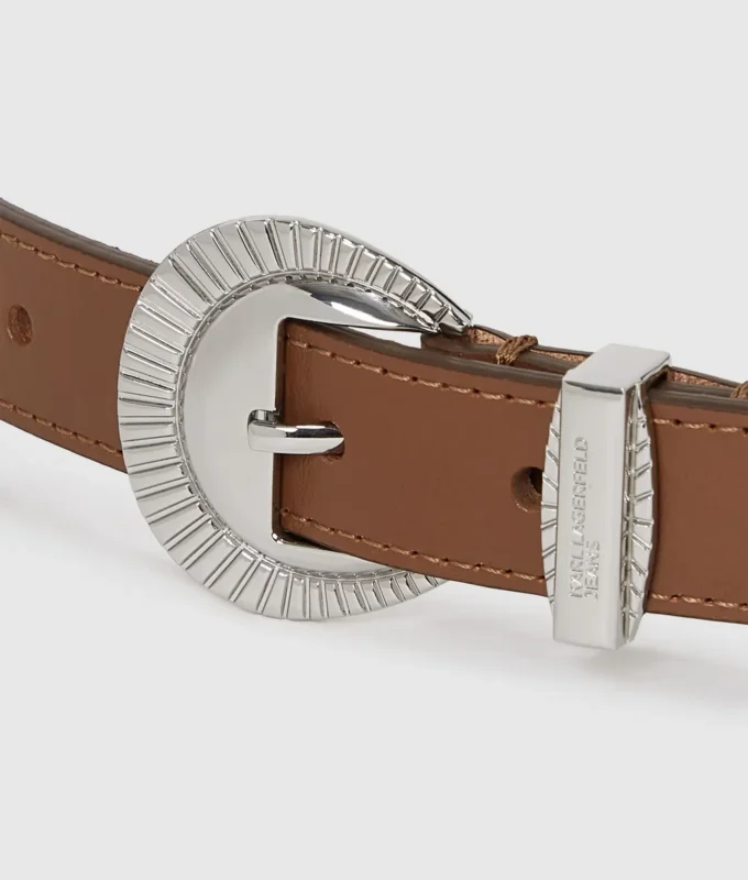 Ceinture western à boucle ronde