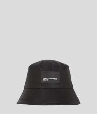 CHAPEAU BUCKET EN DENIM ENDUIT