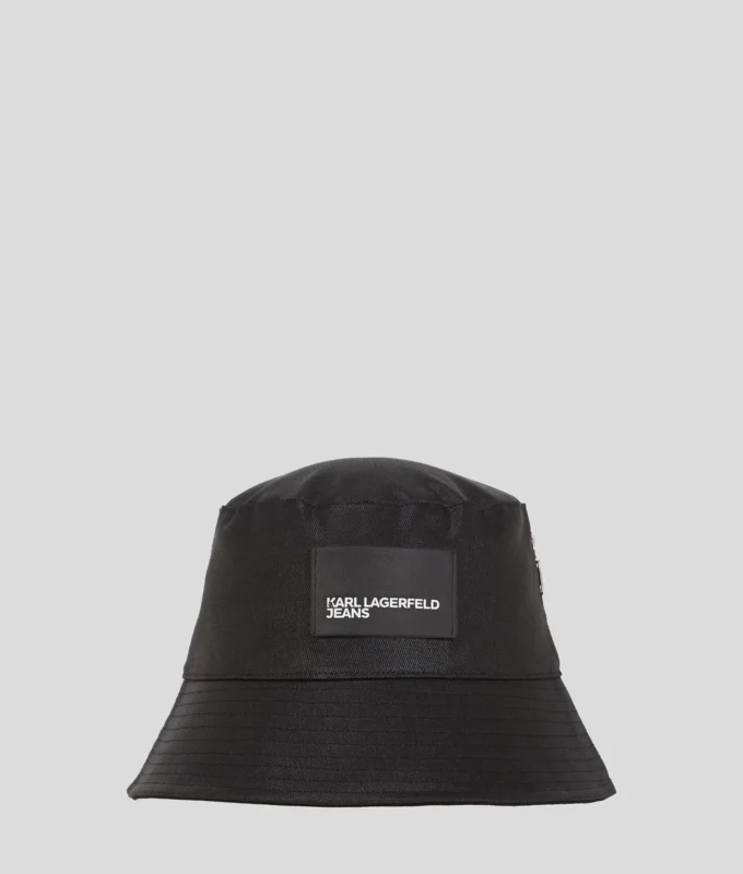 CHAPEAU BUCKET EN DENIM ENDUIT CHAPEAU BUCKET EN DENIM ENDUIT