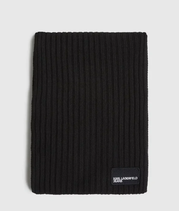 Écharpe avec patch logo