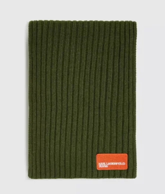 Écharpe avec patch logo