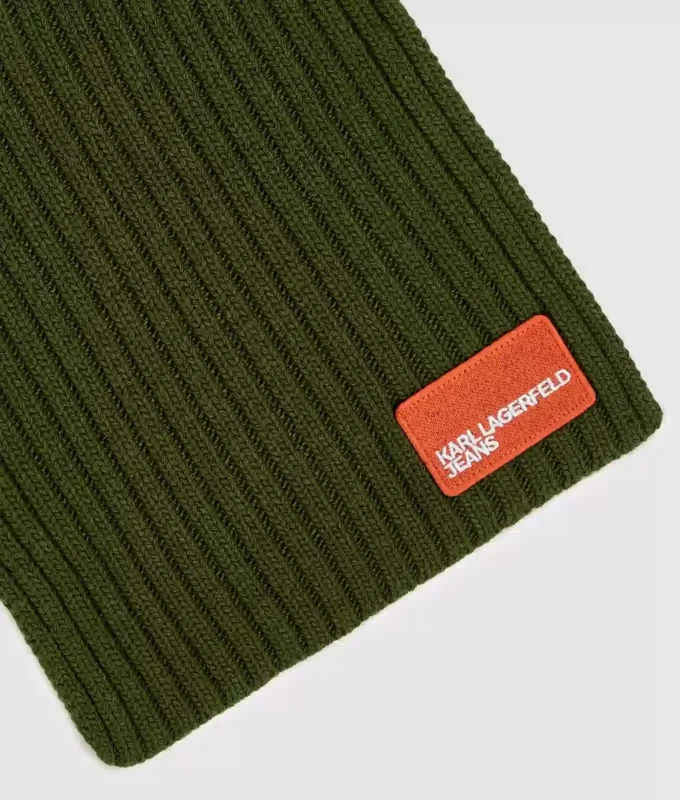 Écharpe avec patch logo Écharpe avec patch logo