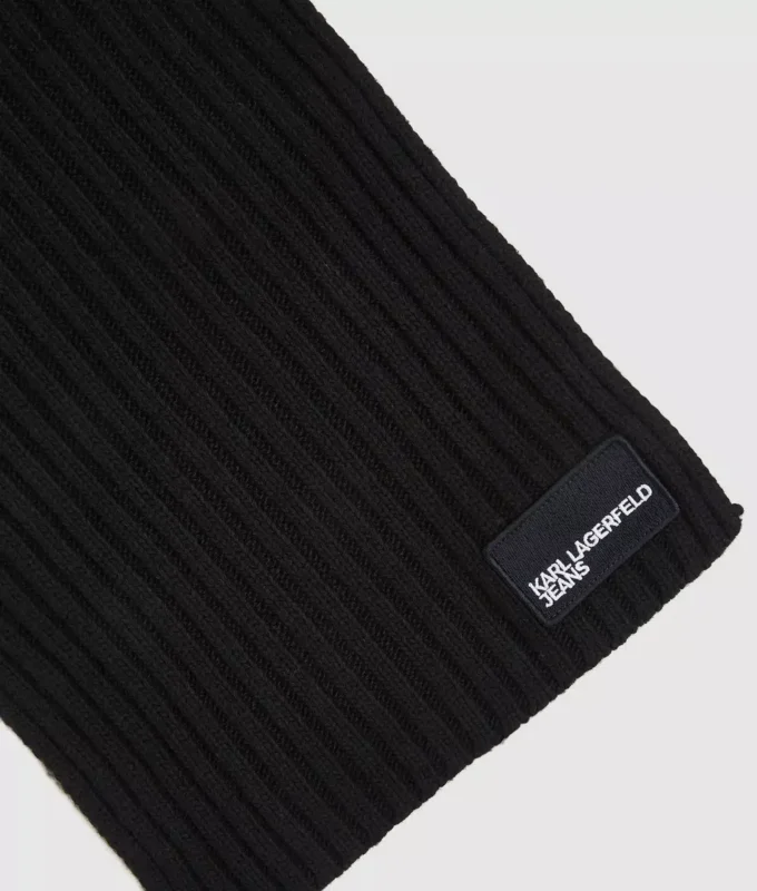 Écharpe avec patch logo
