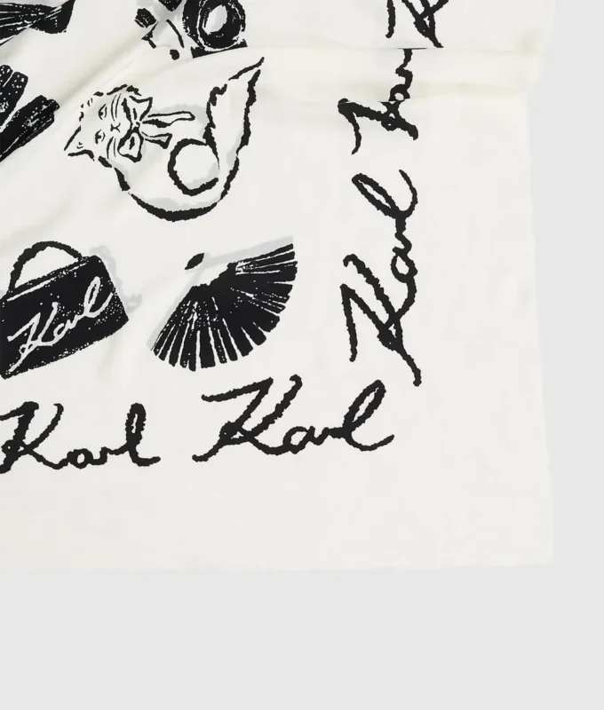 Écharpe K/Signature à imprimé intégral Écharpe K/Signature à imprimé intégral