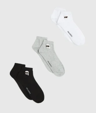 Chaussettes courtes Ikon – lot de 3 Chaussettes courtes Ikon – lot de 3