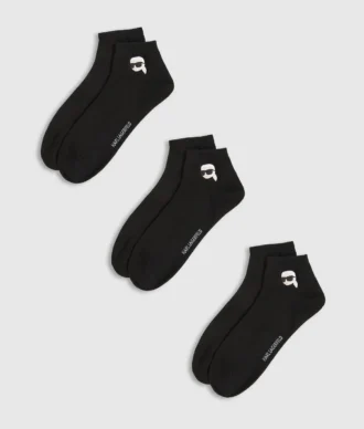 Chaussettes courtes Ikon – lot de 3 Chaussettes courtes Ikon – lot de 3