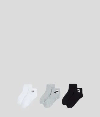CHAUSSETTES COURTES IKON – LOT DE 3