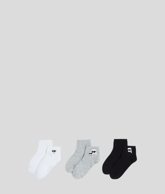 CHAUSSETTES COURTES IKON – LOT DE 3 CHAUSSETTES COURTES IKON – LOT DE 3