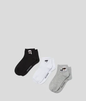 CHAUSSETTES COURTES IKON – LOT DE 3
