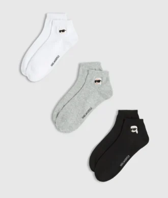 Chaussettes courtes Ikon – lot de 3 Chaussettes courtes Ikon – lot de 3