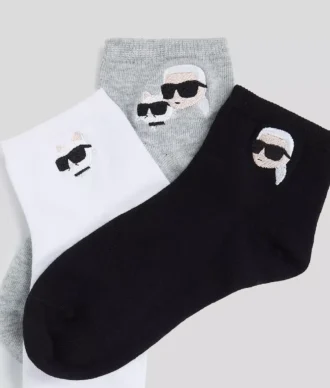 CHAUSSETTES COURTES IKON – LOT DE 3