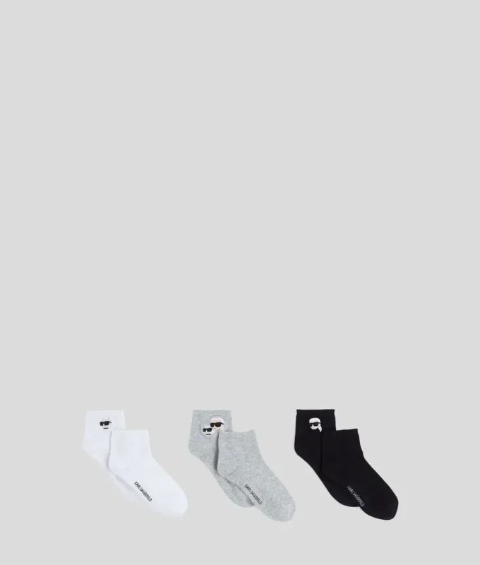 CHAUSSETTES COURTES IKON – LOT DE 3 CHAUSSETTES COURTES IKON – LOT DE 3