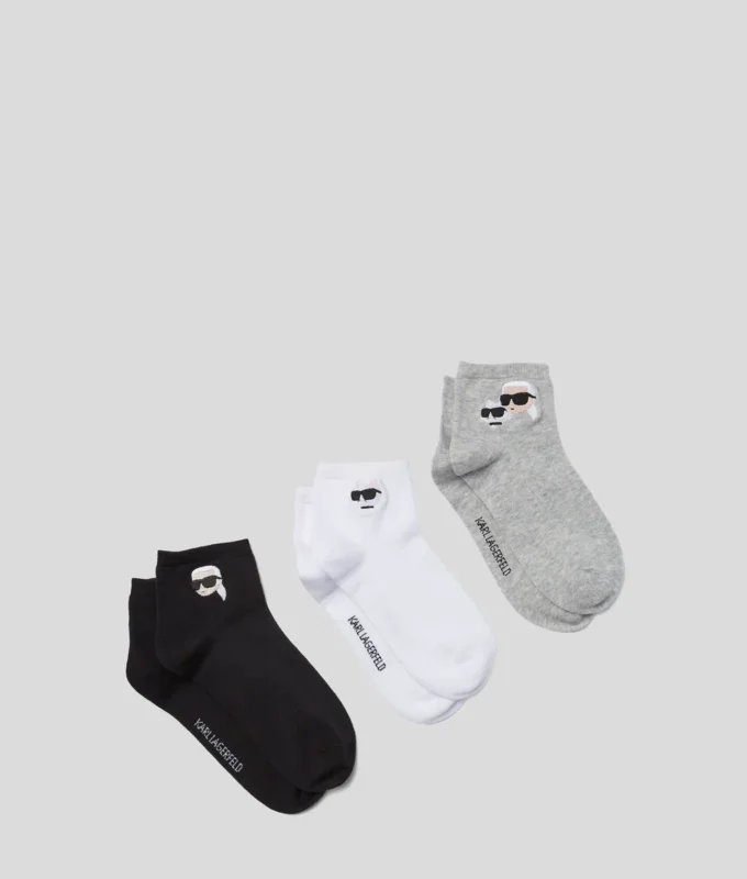 CHAUSSETTES COURTES IKON – LOT DE 3 CHAUSSETTES COURTES IKON – LOT DE 3