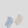 CHAUSSETTES COURTES K/MONOGRAM – LOT DE 2 CHAUSSETTES COURTES K/MONOGRAM – LOT DE 2