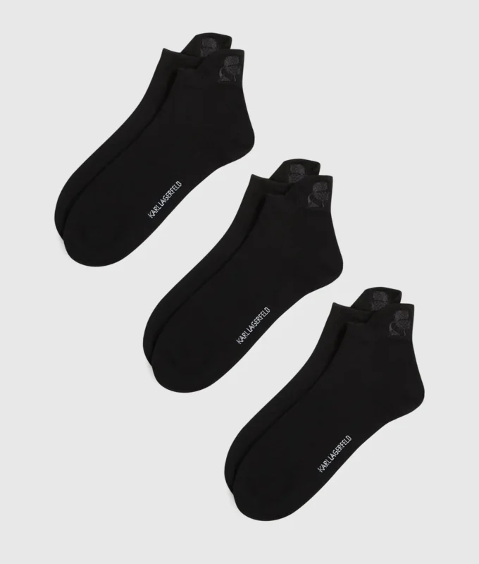Chaussettes courtes Kameo – lot de 3 Chaussettes courtes Kameo – lot de 3