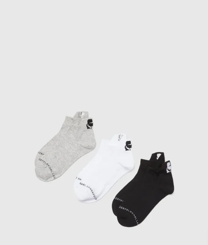 Chaussettes courtes Kameo – lot de 3 Chaussettes courtes Kameo – lot de 3