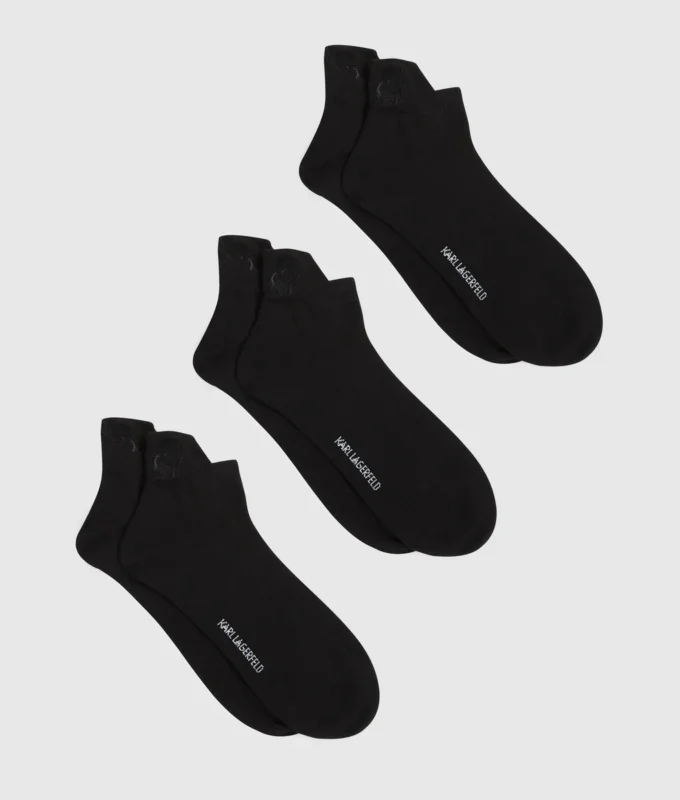 Chaussettes courtes Kameo – lot de 3 Chaussettes courtes Kameo – lot de 3