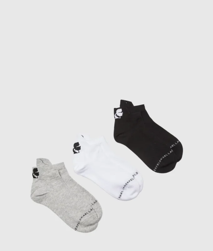 Chaussettes courtes Kameo – lot de 3 Chaussettes courtes Kameo – lot de 3
