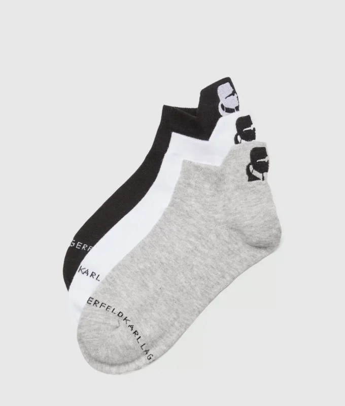 Chaussettes courtes Kameo – lot de 3 Chaussettes courtes Kameo – lot de 3