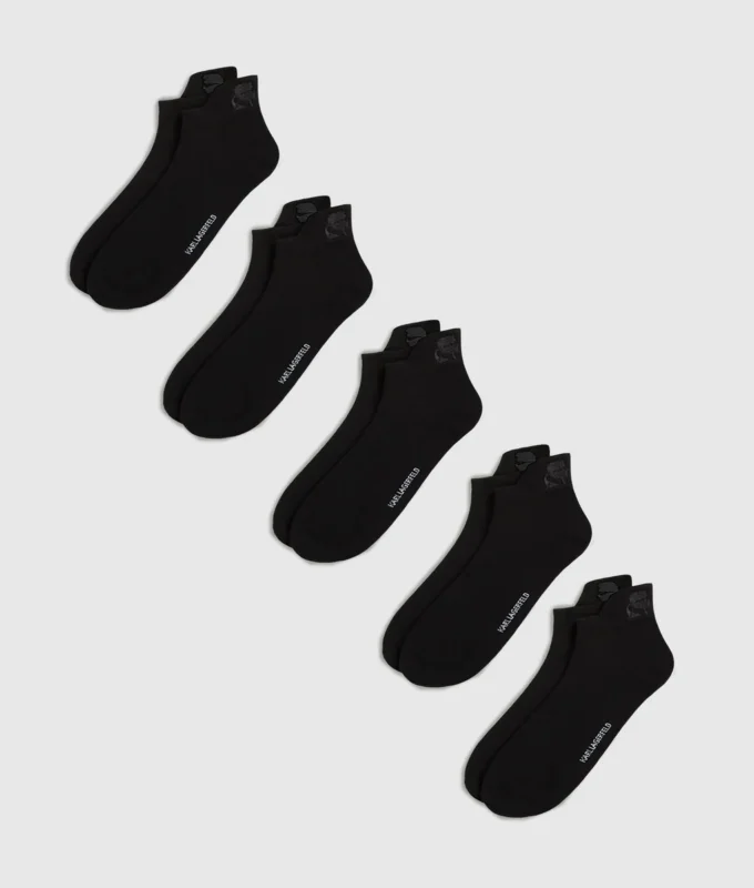 Chaussettes courtes Kameo – lot de 5 Chaussettes courtes Kameo – lot de 5