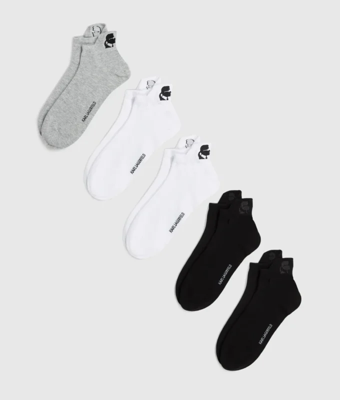 Chaussettes courtes Kameo – lot de 5 Chaussettes courtes Kameo – lot de 5