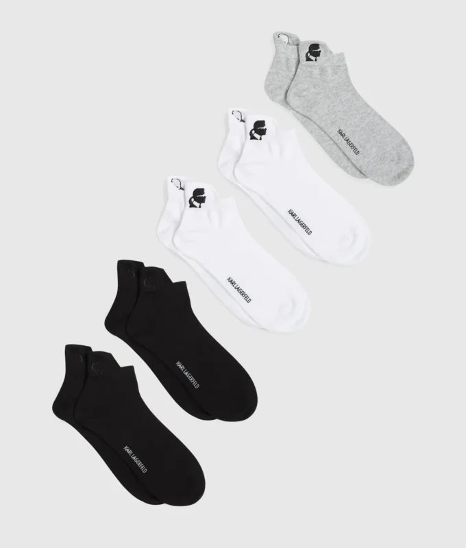 Chaussettes courtes Kameo – lot de 5 Chaussettes courtes Kameo – lot de 5