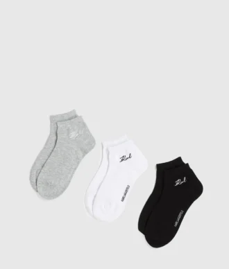 Chaussettes courtes signature – lot de 3