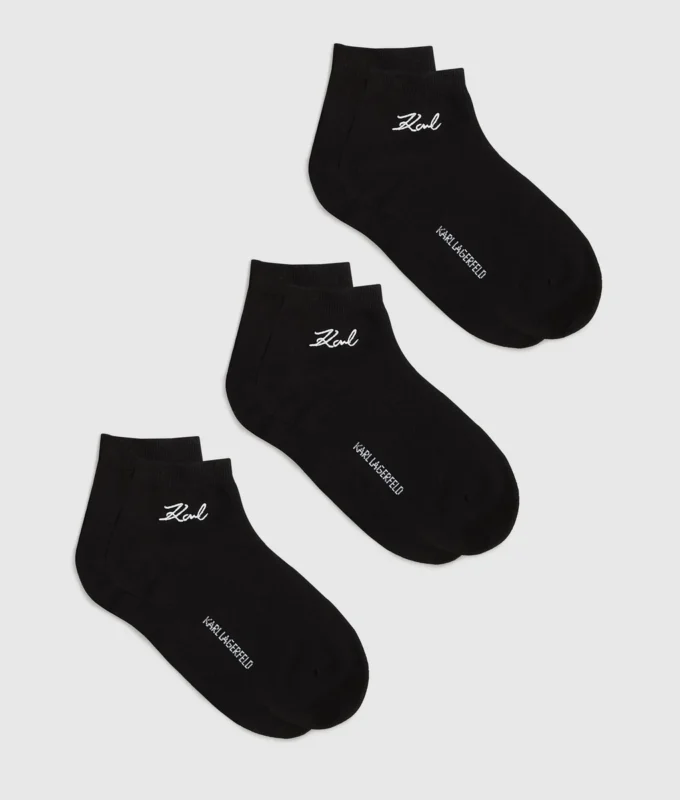 Chaussettes courtes signature – lot de 3