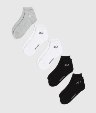 Chaussettes courtes signature – lot de 5