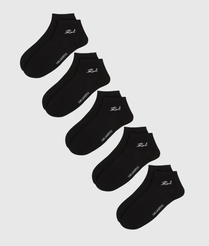 Chaussettes courtes signature – lot de 5