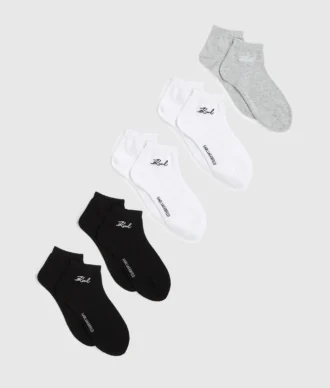 Chaussettes courtes signature – lot de 5