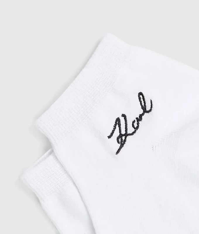 Chaussettes courtes signature – lot de 5