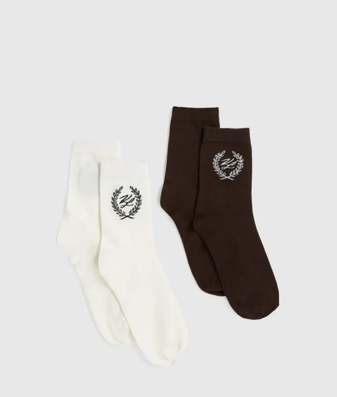 Chaussettes Crest – lot de 2 Chaussettes Crest – lot de 2