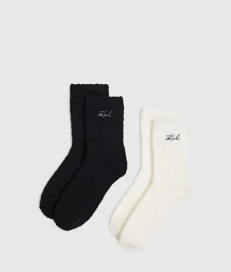 Chaussettes en molleton signature – lot de 2