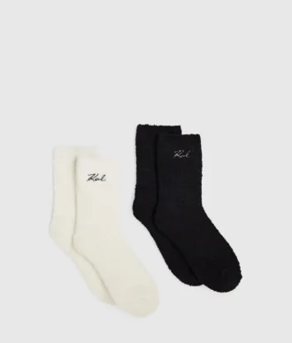 Chaussettes en molleton signature – lot de 2