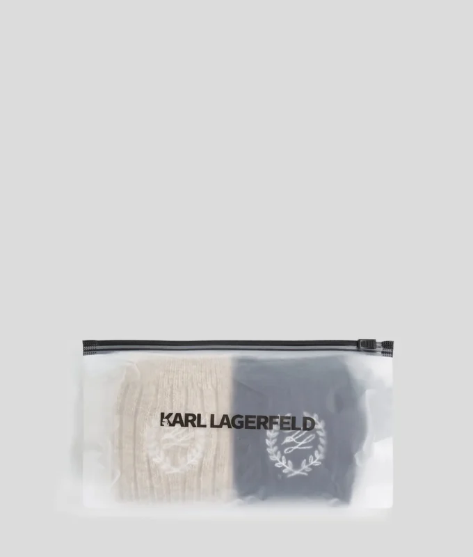 CHAUSSETTES HOTEL KARL CREST – LOT DE 2 CHAUSSETTES HOTEL KARL CREST – LOT DE 2