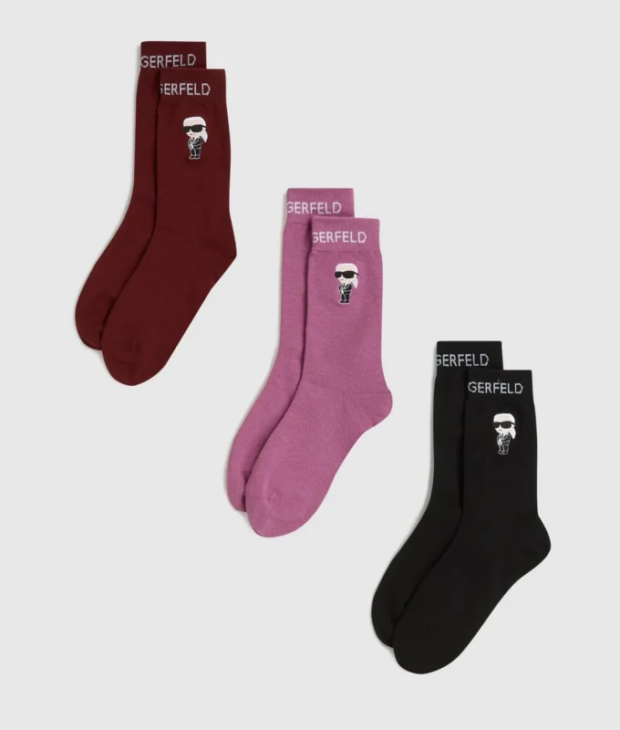 Chaussettes Ikon – lot de 3 Chaussettes Ikon – lot de 3