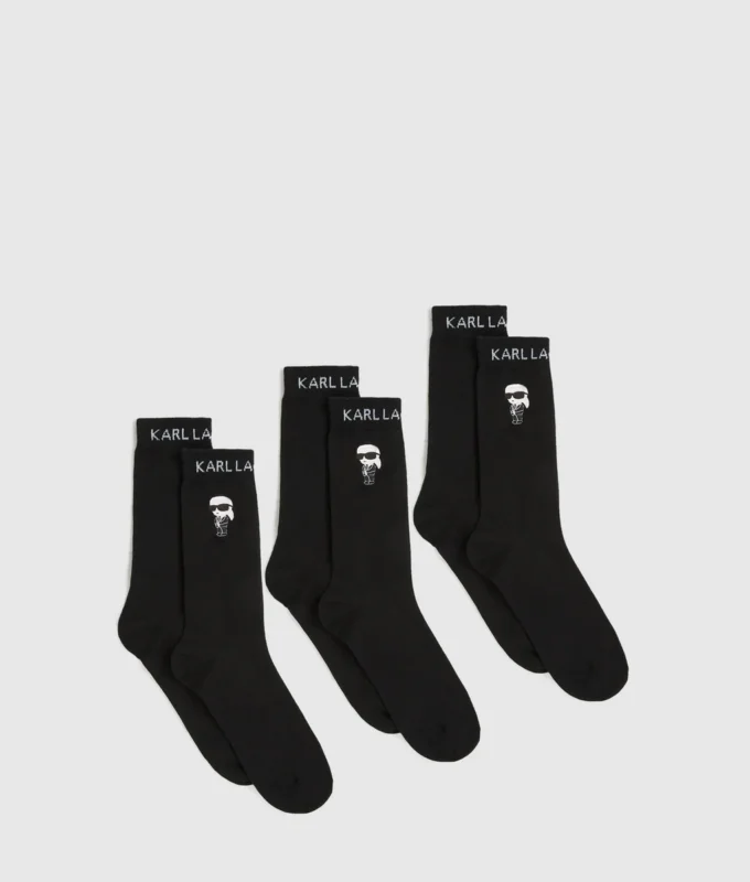 Chaussettes Ikon – lot de 3 Chaussettes Ikon – lot de 3