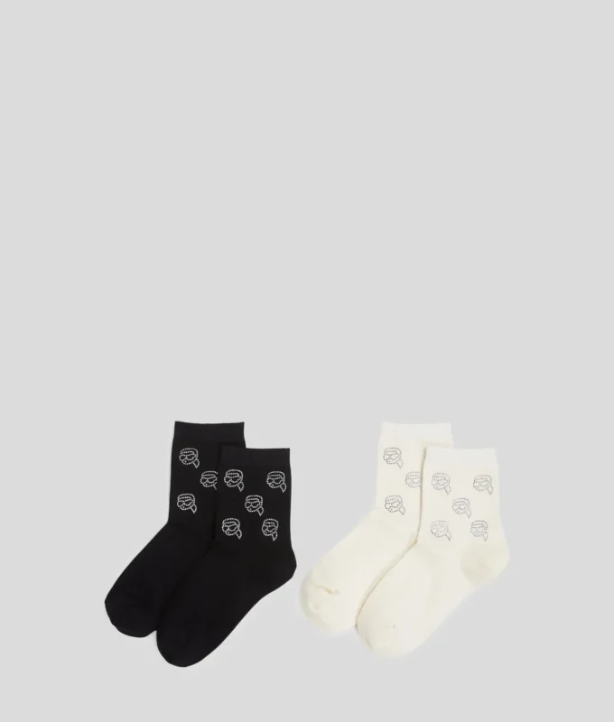 CHAUSSETTES IKON RHINESTONE – LOT DE 2 CHAUSSETTES IKON RHINESTONE – LOT DE 2