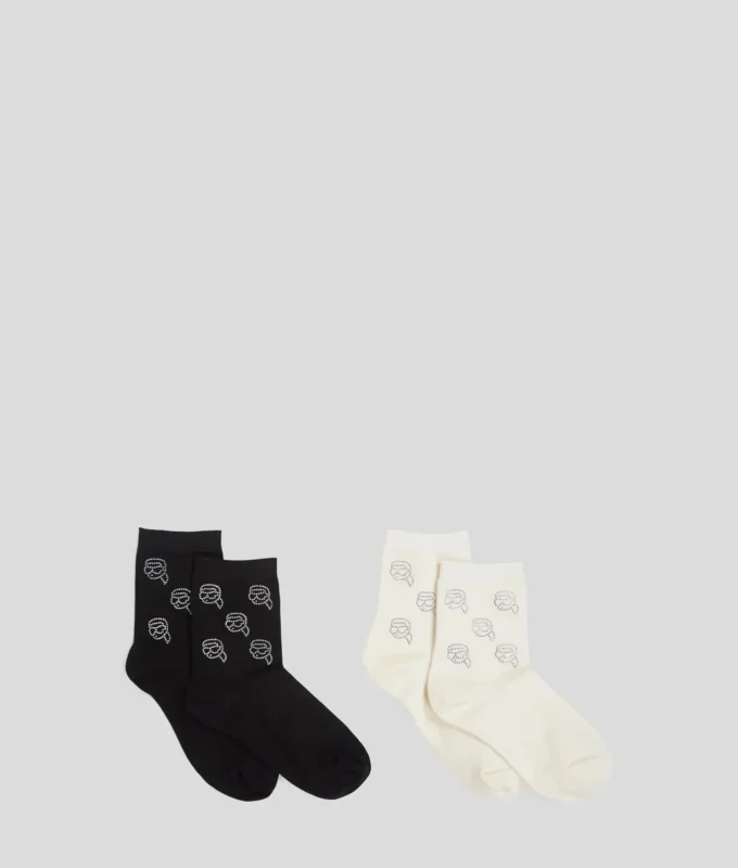 CHAUSSETTES IKON RHINESTONE – LOT DE 2 CHAUSSETTES IKON RHINESTONE – LOT DE 2