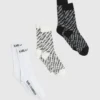 Chaussettes à logo intégral – lot de 3 Chaussettes à logo intégral – lot de 3