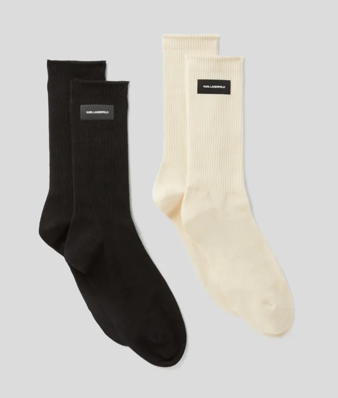 CHAUSSETTES LOGO – LOT DE 2 CHAUSSETTES LOGO – LOT DE 2