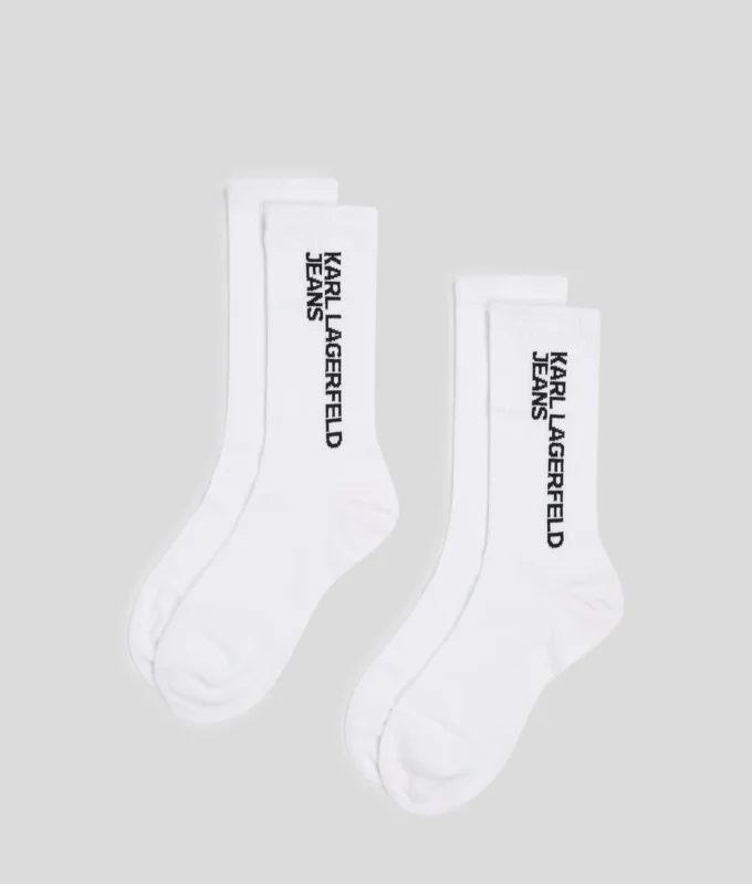 CHAUSSETTES LOGO – LOT DE 2 CHAUSSETTES LOGO – LOT DE 2