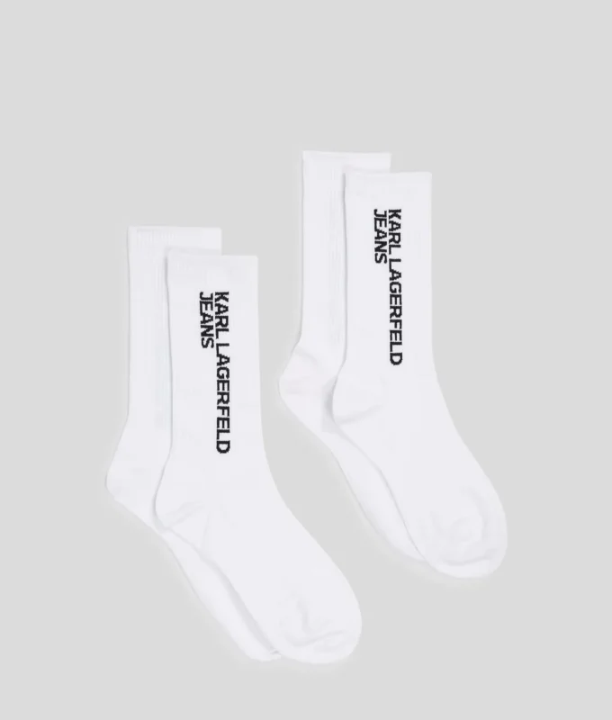 CHAUSSETTES LOGO – LOT DE 2 CHAUSSETTES LOGO – LOT DE 2